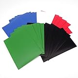 docsmagic.de 5 x 100 Mat Card Sleeves Standard Size 66 x 91 - Black Blue Green Red...