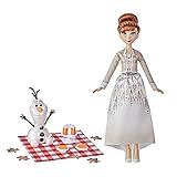 Disney's Frozen 2 - Anna y Olaf Picnic de otoño - Figura de Olaf, muñeca de Anna...