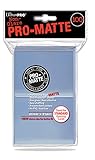 Ultra Pro- Pro-Matte Clear Standard Size Deck Protector Sleeves (100), Color...