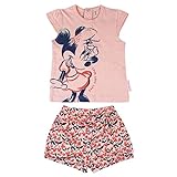 Cerdá Conjunto Bebe Niña Verano de Minnie Mouse Disney - 6 Meses - Camiseta +...