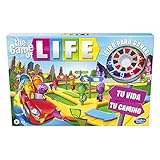 Juego The Game of Life, Juego de Mesa para la Familia de 2 a 4 Jugadores, para niños...