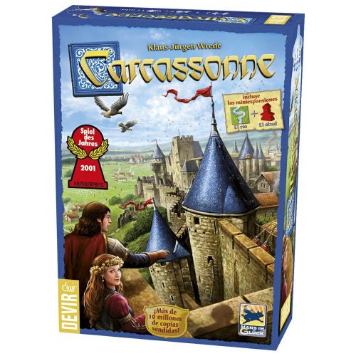 juego de mesa carcassonne caja