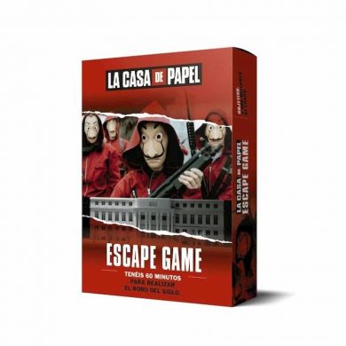 juego de mesa de la casa de papel - escape game